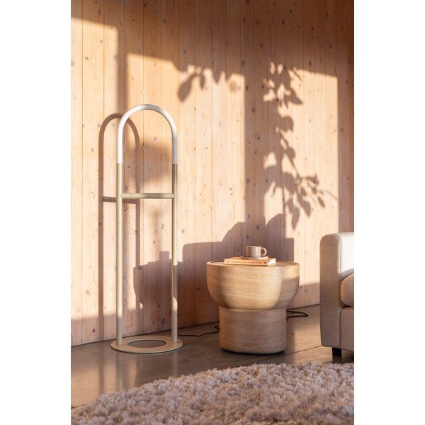 Bež LED zatemnitvena stoječa svetilka (višina 135 cm) Arch – Zuiver-image-3