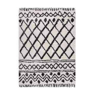 Slonokoščena preproga 80x150 cm Souq Lines – Flair Rugs