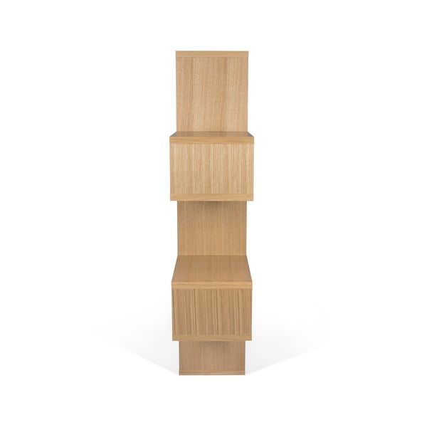 Knjižnica iz hrastovega lesa TemaHome London, 34 x 160 cm-image-2