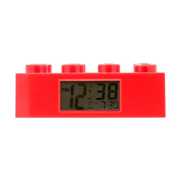 Rdeča ura z alarmom iz kock LEGO®-image-3