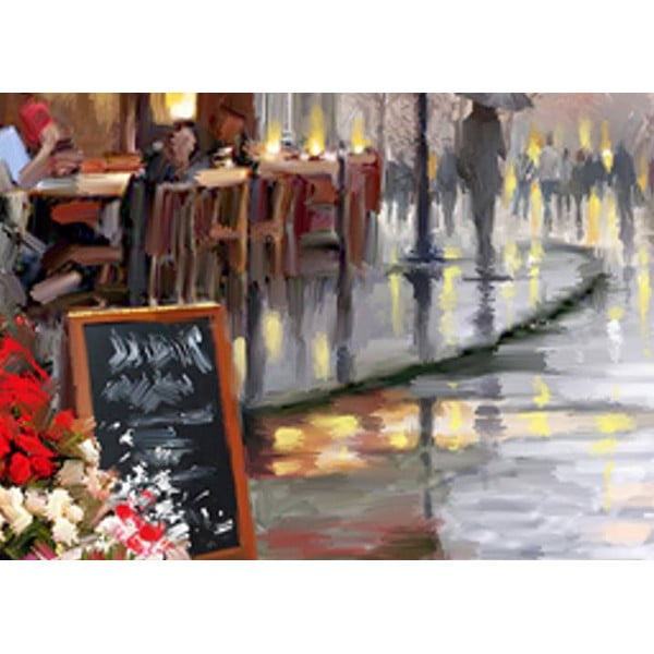 Slika Styler Canvas Watercolor Paris I, 60 x 80 cm-image-1