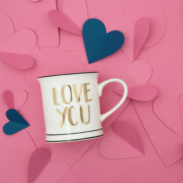 Bel porcelanast lonček Sass & Belle Love You, 400 ml-image-3