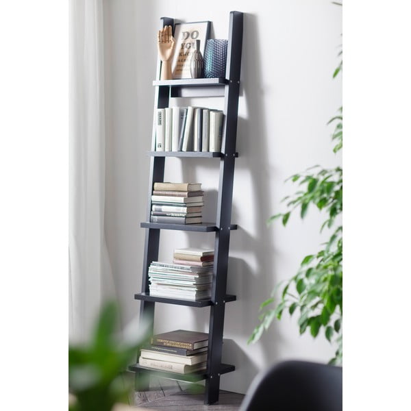 Črna polica Tenzo Strada, 188 x 45 cm-image-3