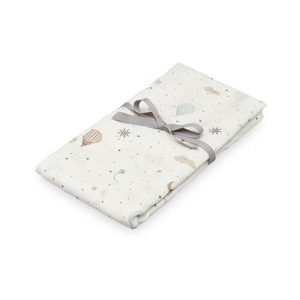 Slonokoščena plenica iz organskega bombaža 120x120 cm Dreamland – Cam Cam Copenhagen