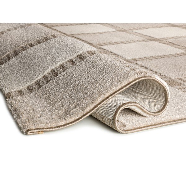 Bež/kremno bela preproga 120x170 cm Candela – Universal-image-4