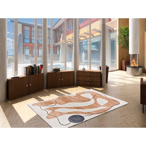 Oranžna preproga 160x230 cm Class – Universal-image-2