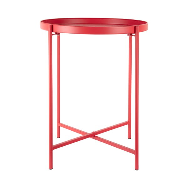 Kovinska okrogla stranska mizica ø 40 cm Meseta  – Leitmotiv-image-2