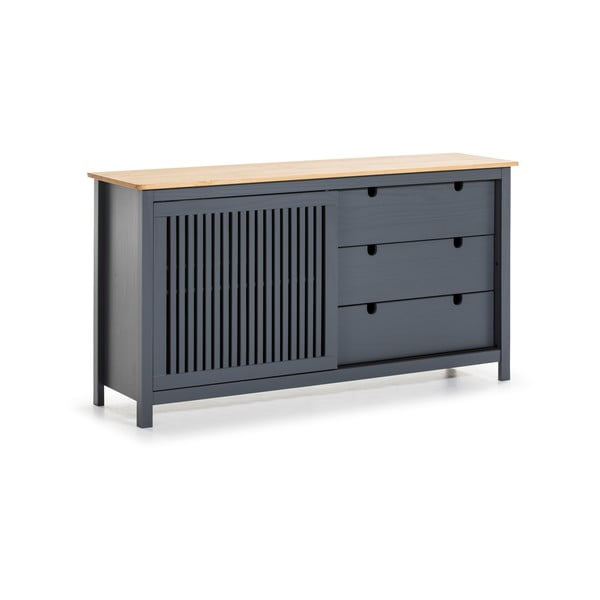 Siva lesena komoda Marckeric Bruna-image-2