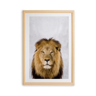 Stenska slika v okvirju Surdic Lion, 30 x 40 cm