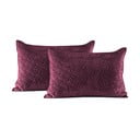 Komplet 2 temno roza prevleke za vzglavnik AmeliaHome Laila, 70 x 50 cm