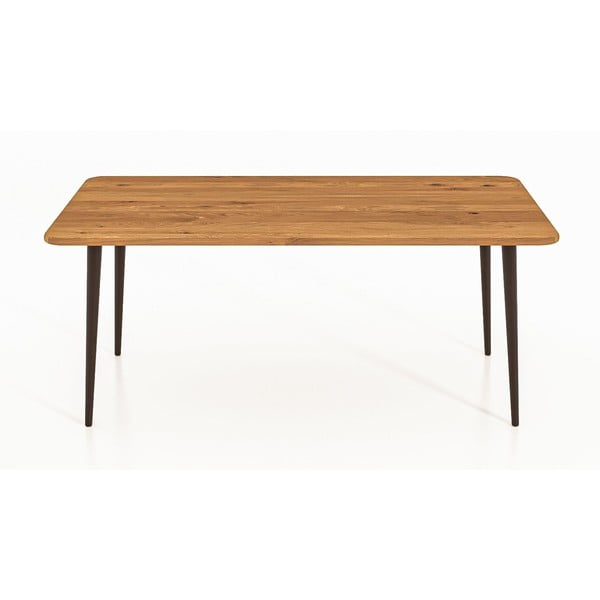 Mizica iz masivnega hrasta 90x90 cm Kula – The Beds-image-2