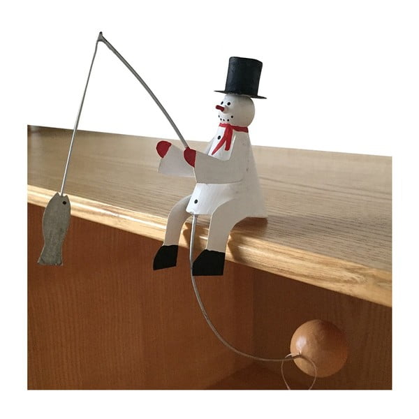 Božična dekoracija G-Bork Snowman Balance