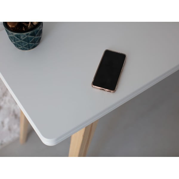 Raztegljiva jedilna miza z dodatno ploščo z belo mizno ploščo 90x45 cm Envelope – Ragaba-image-4