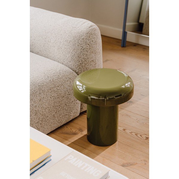 Jeklena okrogla stranska mizica ø 40 cm Miko – noo.ma-image-3