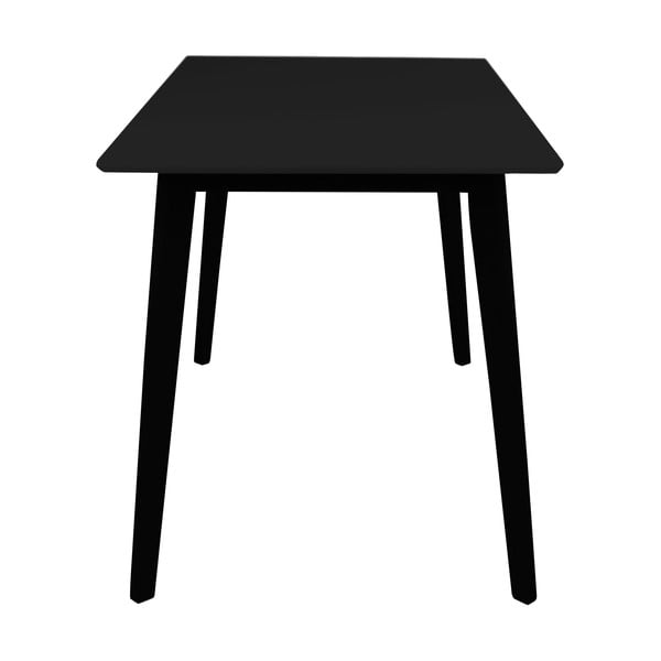 Jedilna miza s črno mizno ploščo 70x120 cm Vojens – Bonami Essentials-image-3