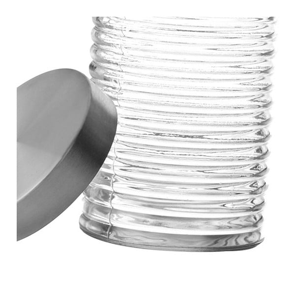 Steklene posode za shranjevanje v kompletu 2 ks živil – Casa Selección-image-2