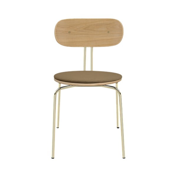 Svetlo rjav/zlat jedilni stol Curious – UMAGE-image-2