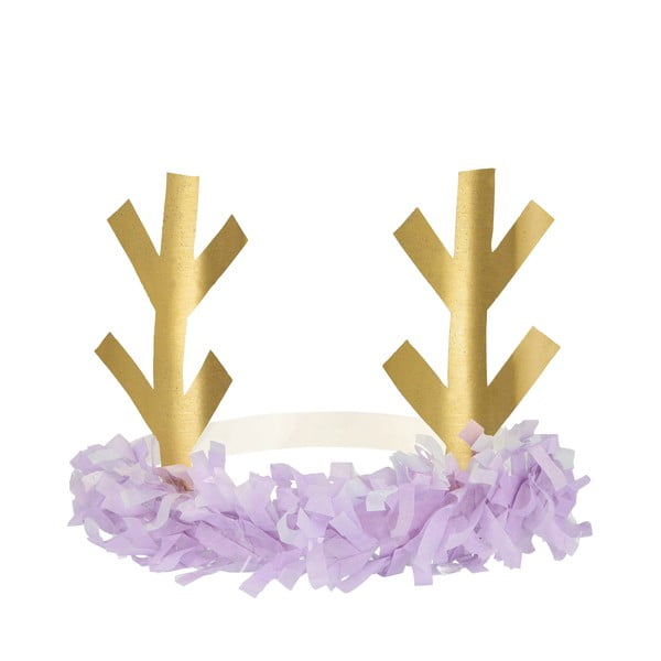 Party klobučki v kompletu 8 ks Reindeer - Meri Meri-image-1