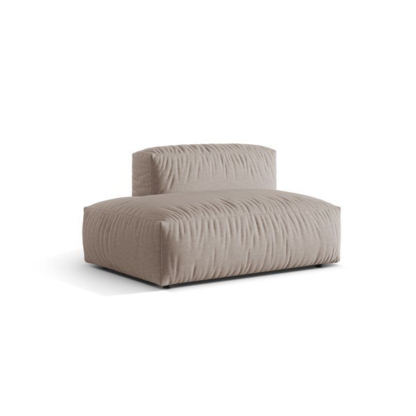 Bež modul za sedežno garnituro (levi kot) Martina – Micadoni Home-image-1