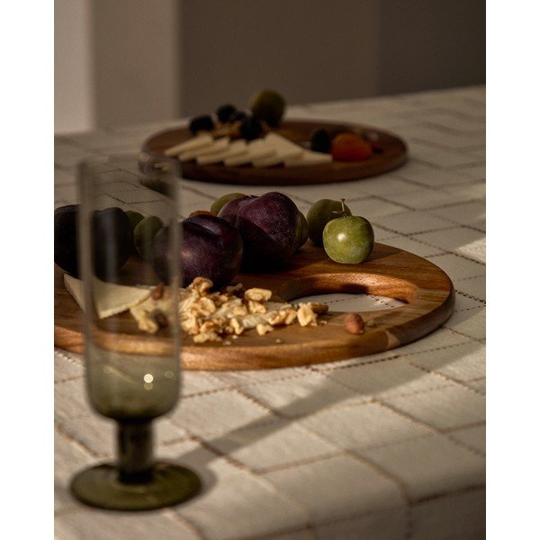 Servirna lesena deska ø 36 cm Klot – Kave Home-image-2