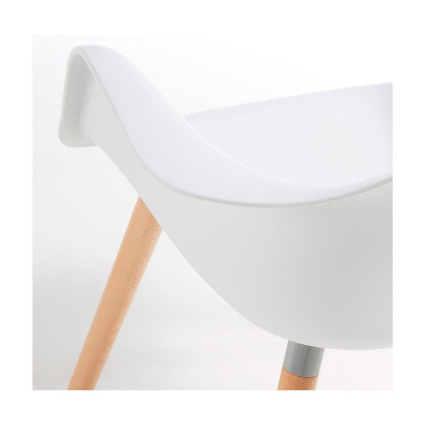 Bel stol z nogami iz bukovega lesa Kave Home Kenna-image-3