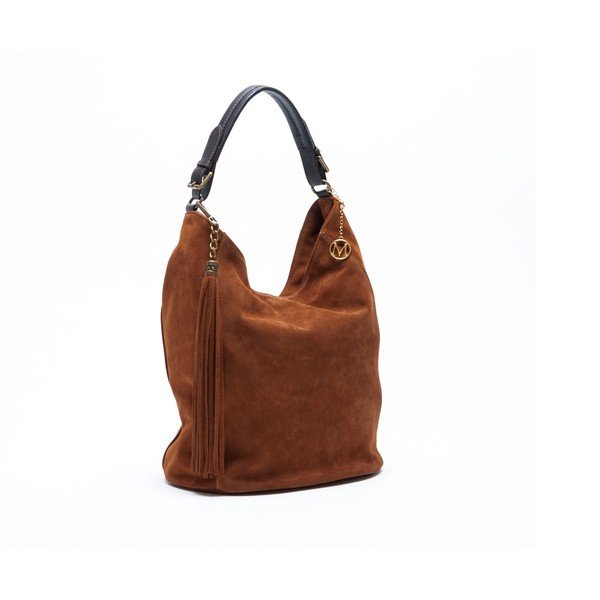 Usnjena torbica Mangotti 8004 Cognac-image-1