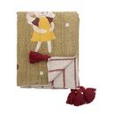 Odeja z božičnim motivom iz recikliranega bombaža 130x160 cm Peo – Bloomingville