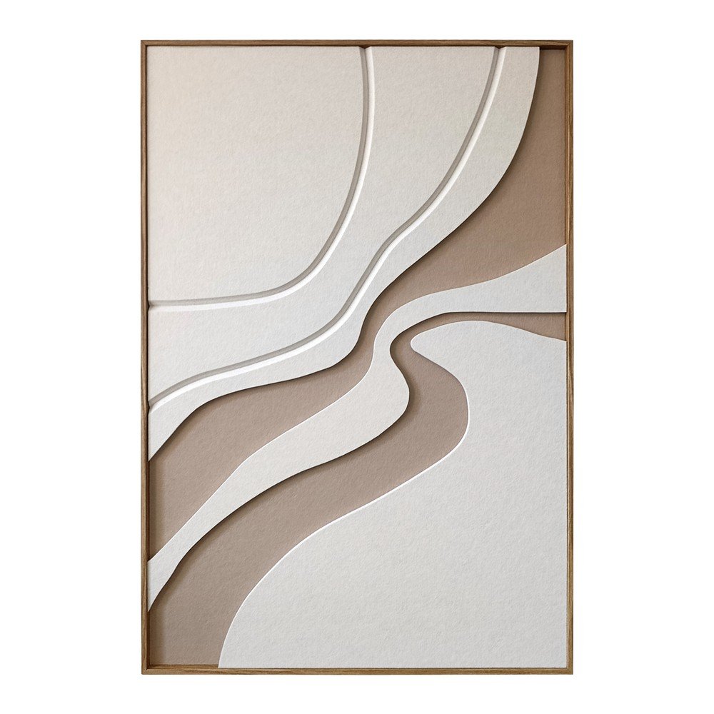 Tiskana slika z okvirjem/akustična 62x92 cm Static