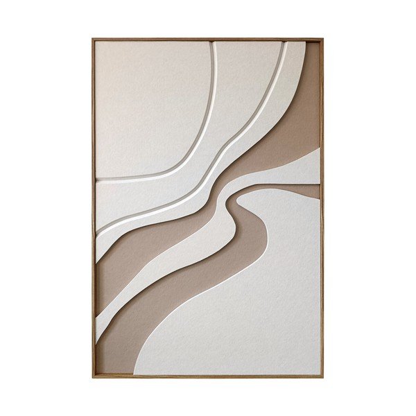 Tiskana slika z okvirjem/akustična 62x92 cm Static – Styler
