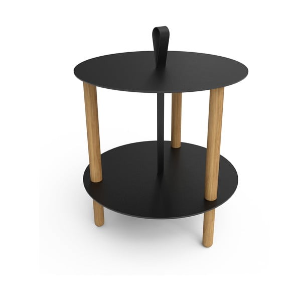 Okrogla stranska mizica ø 48 cm Strap L Bull – LIND DNA