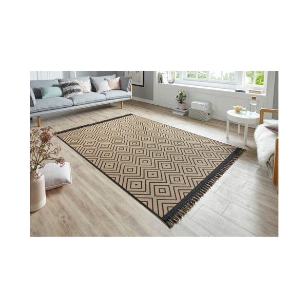 Bež in črna preproga Hanse Home Intense Sulo, 80 x 150 cm-image-2