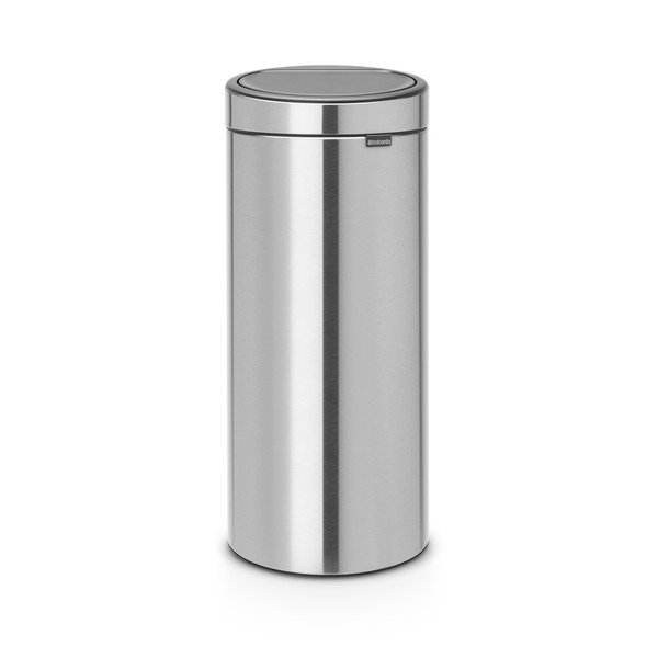Jeklen koš za smeti na dotik v mat srebrni barvi 30 l Touch Bin – Brabantia
