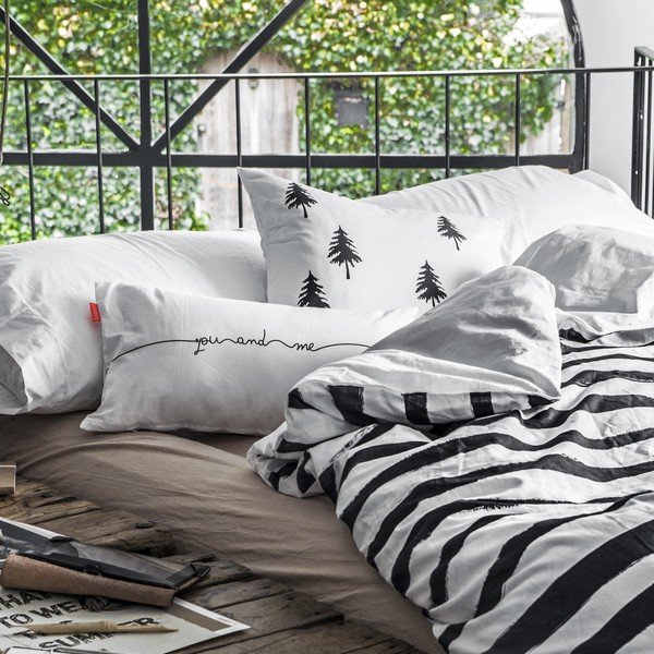 Komplet 2 bombažnih vzglavnikov Blanc Ampersander-image-4