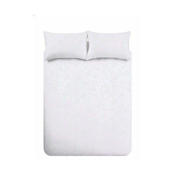 Bela enojna posteljnina iz žakarja 135x200 cm Fleur Matelassé – Bianca