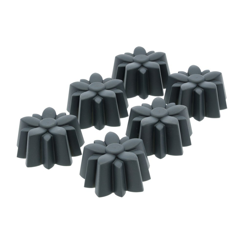 Silikonski modeli v kompletu 6 ks za mafine ø 7 cm Flower
