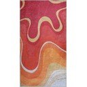 Rdeča/oranžna pralna preproga 60x100 cm Colors of Joy – Vitaus