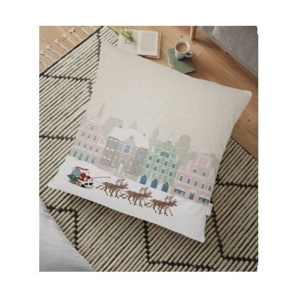 Prevleka za blazino z božičnim motivom 43x43 cm Merry Christmas – Mila Home-image-1