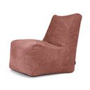 Opečnato oranžna vreča za sedenje iz rebrastega žameta Seat Lounge – SLOWDOWN