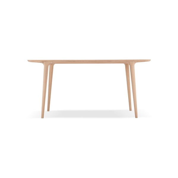 Jedilna miza iz hrastovega lesa 90x160 cm Fawn - Gazzda