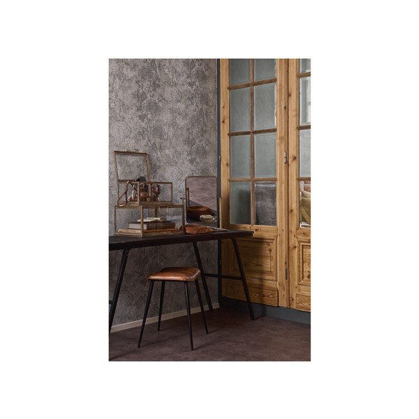 Črna zložljiva miza z vrhom iz recikliranega tikovega lesa BePureHome Sharing-image-3