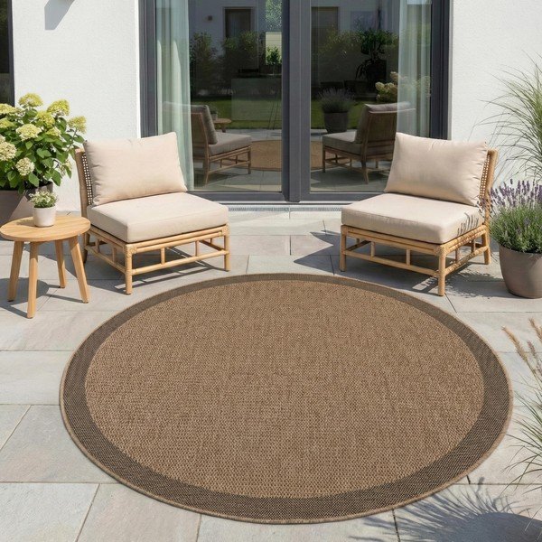 Okrogla notranja in zunanja preproga ø 120 cm Timber 1402 – Ayyildiz Carpets-image-1