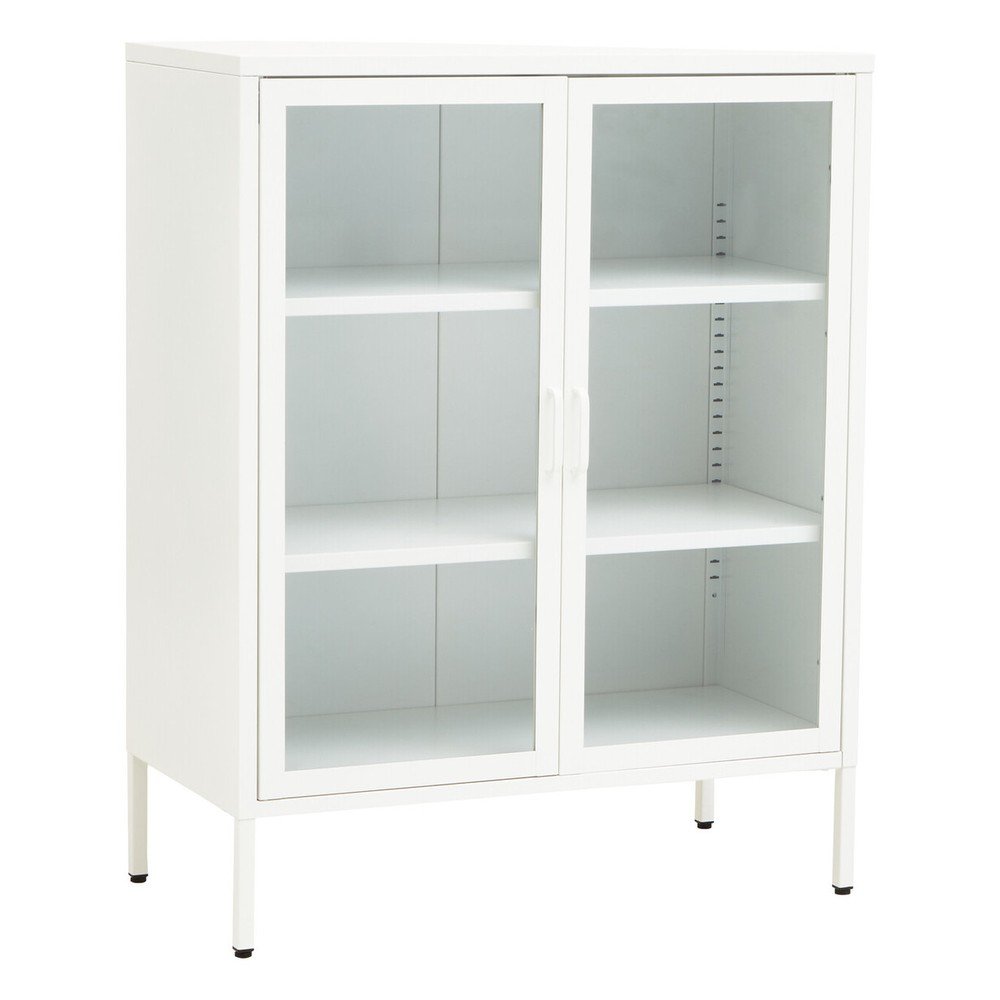 Bela jeklena vitrina Acier