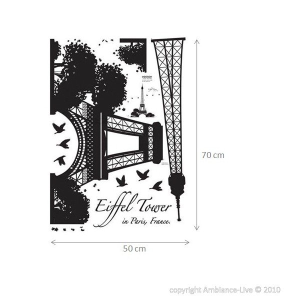 Nalepka Ambiance Eiffel Tower-image-2