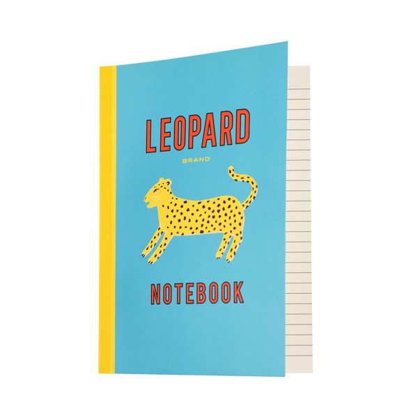 Zvezek 60 strani A5 format Leopard - Rex London-image-1