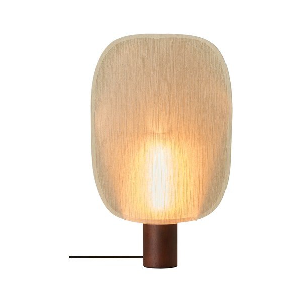 Rjava/kremno bela papirnata namizna svetilka (višina 44 cm) Mai Le – Ellos Home-image-4