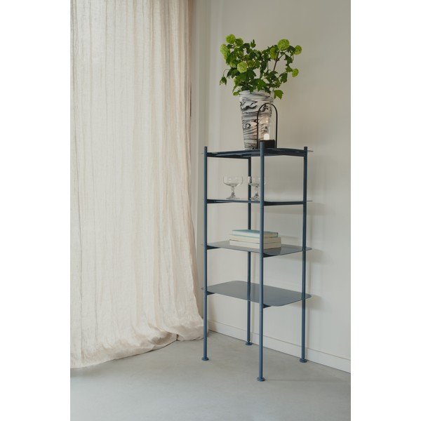 Svetlo moder kovinski regal 50x62 cm River – Zuiver-image-3