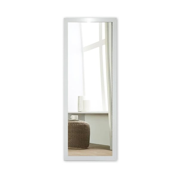 Stensko ogledalo z okvirjem v srebrni barvi Oyo Concept Ibis, 40 x 105 cm