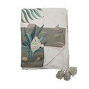 Zelena odeja 130x155 cm Peacock – Bloomingville