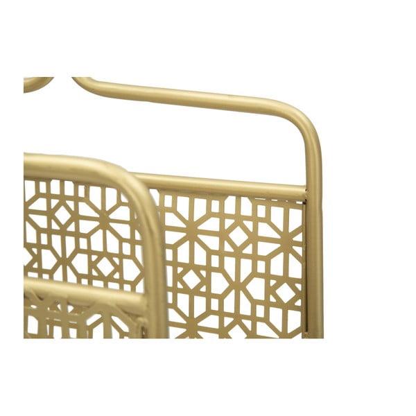 Kovinsko stojalo za revije v zlati barvi Mauro Ferretti Trivola-image-1