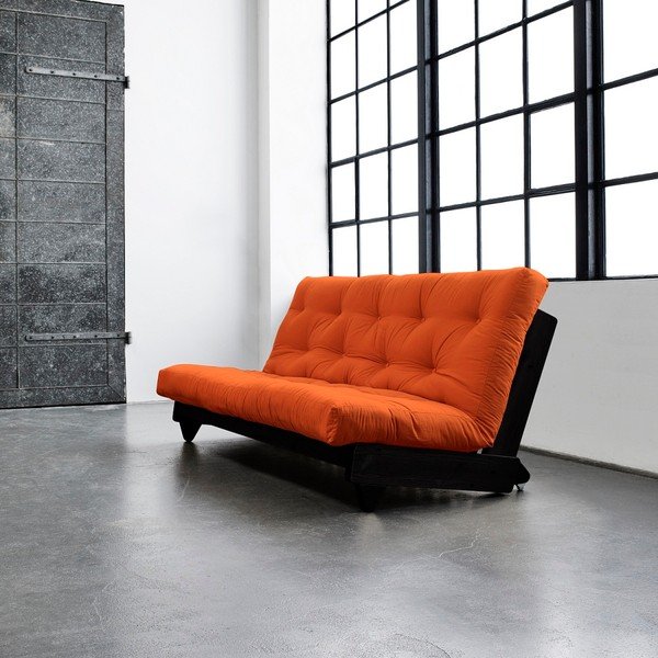 Raztegljiv kavč Karup Fresh Wenge/Orange-image-1